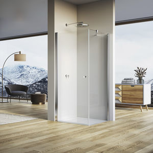 paroi de douche pivotante 1
