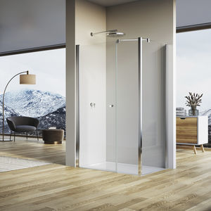 paroi de douche pivotante 1