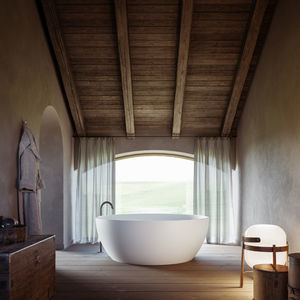 baignoire ronde