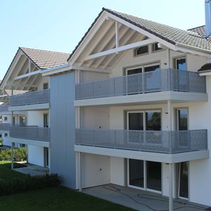 balcon à panneaux