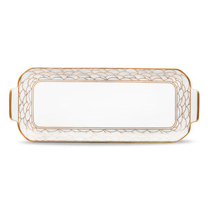 plateau de service en porcelaine