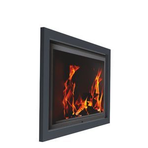 habillage de cheminée en acier 1