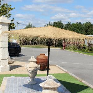 parasol en paille 1