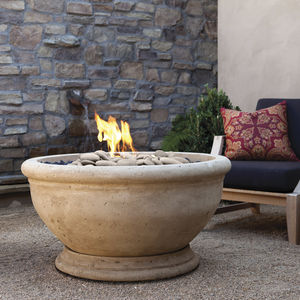 brasero de jardin à gaz