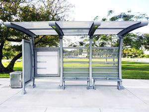 abribus en aluminium