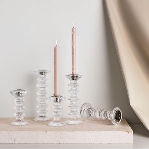 bougeoir en verre 1