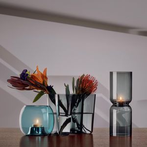 bougeoir en verre soufflé 1