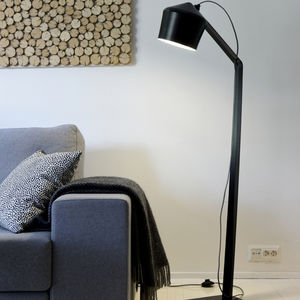 lampe sur pied / contemporaine / en aluminium / à incandescence