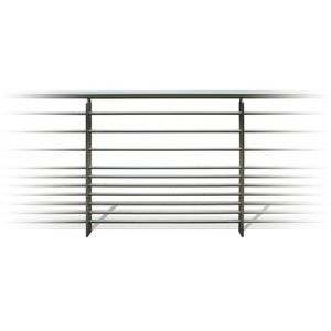 garde-corps en inox / à barreaudage / d'extérieur / pour escalier