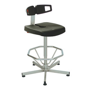 chaise de travail en acier inoxydable