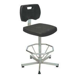 chaise de travail en acier inoxydable
