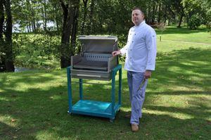barbecue à charbon