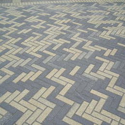 pavé en béton / carrossable / pour piétons / d'extérieur