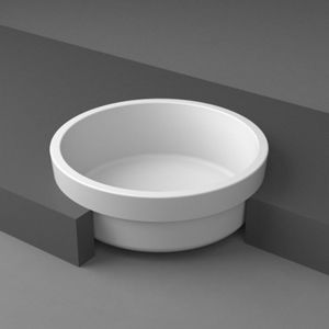 vasque semi-encastrée