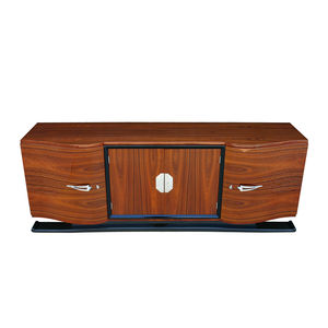 buffet Art Déco / en bois de rose / en bois laqué brillant