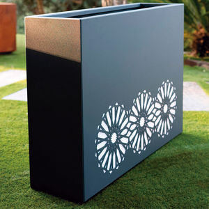 jardinière en acier inoxydable 1