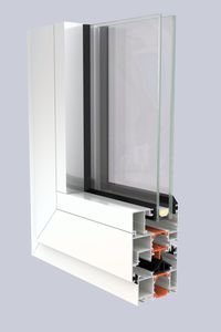 profilé pour fenêtre en aluminium 1