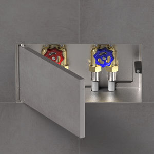 niche murale en inox