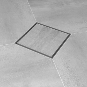bonde de douche en béton 1