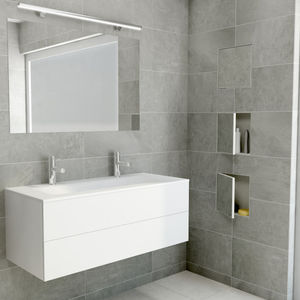 niche murale en inox 1