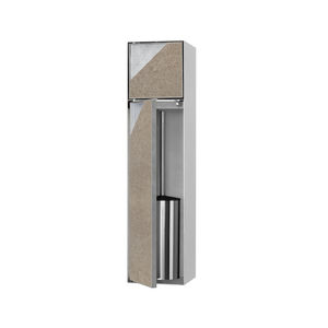 porte brosse de toilettes en inox 1