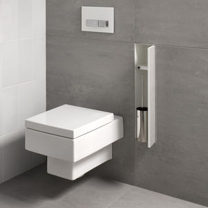 porte brosse de toilettes en inox 1