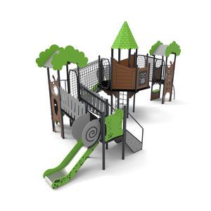 structure de jeu pour aire de jeux 1