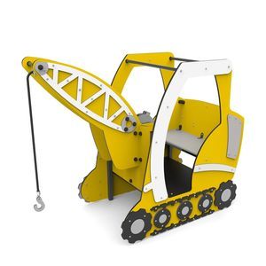 véhicule pour aire de jeux
