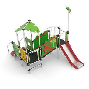 structure de jeu pour aire de jeux