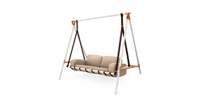 balancelle de jardin en tissu / autoportante