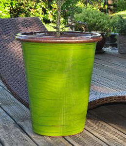 pot de jardin en terracotta