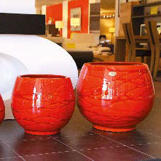 pot de jardin en terracotta
