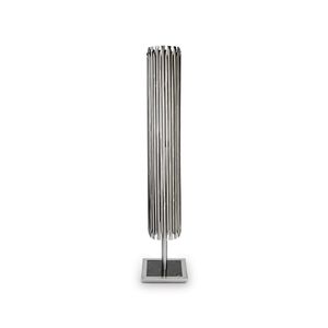 lampe sur pied / contemporaine / en acier / en laiton