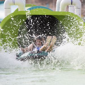 toboggan tournant / pour parc aquatique / en tube