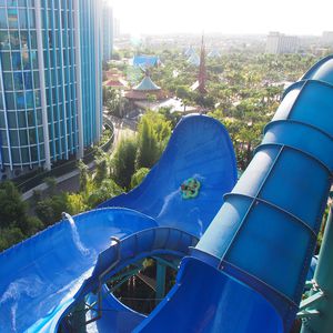 rampe pour parc aquatique