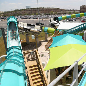 toboggan tournant