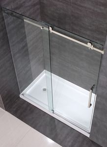 cabine de douche en verre