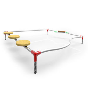parcours d'obstacles pour aire de jeux
