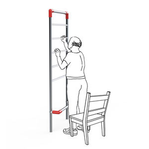 échelle en aluminium / pour parcours de santé
