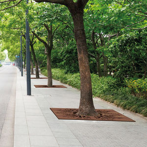 grille d'arbre carrée