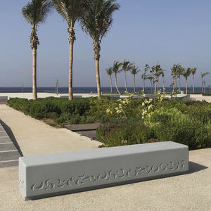 banc public contemporain