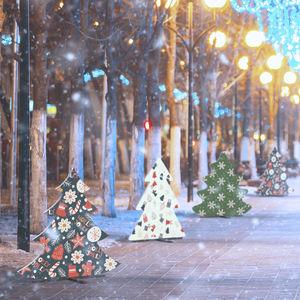 décoration de Noël en PVC