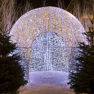 décoration de Noël lumineuse 3D