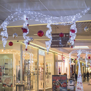 décoration de Noël lumineuse 3D