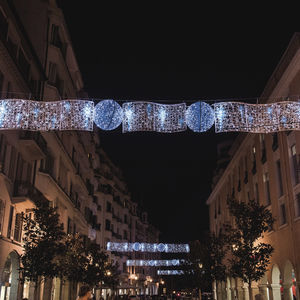 décoration de Noël lumineuse transversale