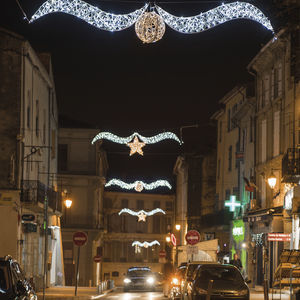 décoration de Noël lumineuse transversale