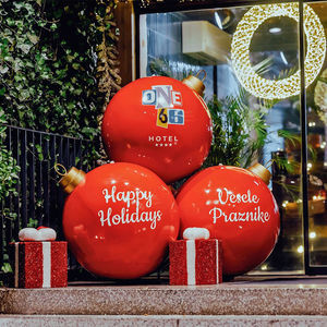 décoration de Noël en fibre de verre