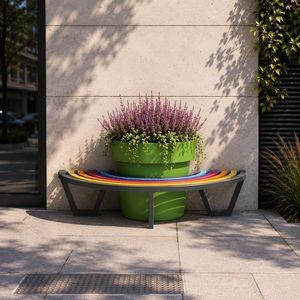 banc public contemporain