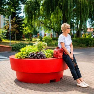 pot de jardin en polyéthylène