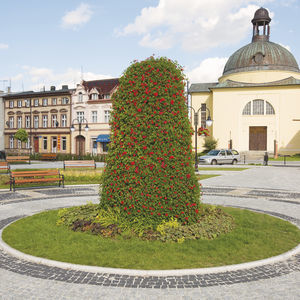 jardinière à tour en acier galvanisé 1